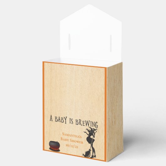 Halloween Witch Oktober Baby shower Dank u wel Bedankdoosjes (Geopend)