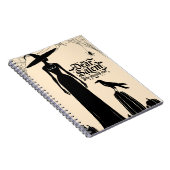 Halloween Witch Oranje Spiral Notitieboek (Rechterzijde)