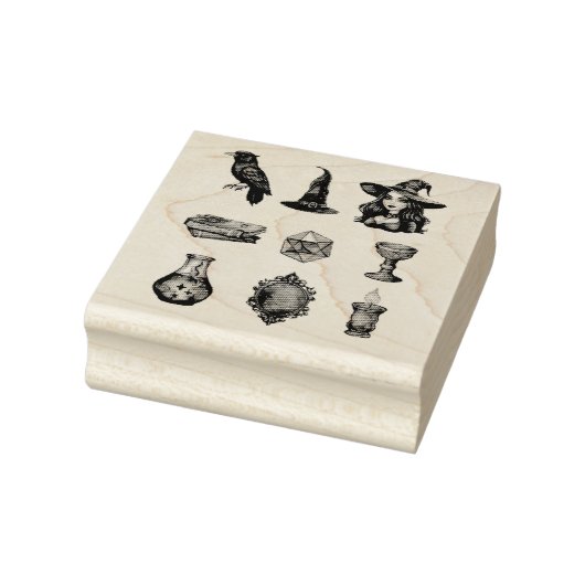 Halloween Witch Pack Rubberstempel (Stempel)