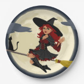 Halloween witch paper bord (Voorkant)