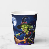 Halloween/Witch Paper Cup Papieren Bekers (Voorkant)