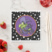 Halloween Witch Paper Napkins Servet (Insitu)