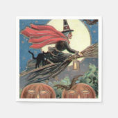  Halloween Witch papier servet (Voorkant)