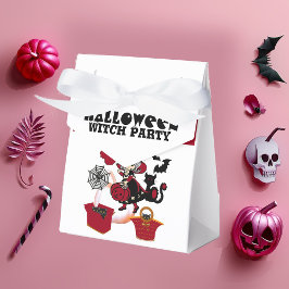 Halloween Witch Party Jack O Lantern Cobweb Spooky Bedankdoosjes