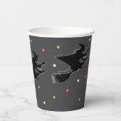 Halloween Witch Party Papieren Bekers (Achterkant)