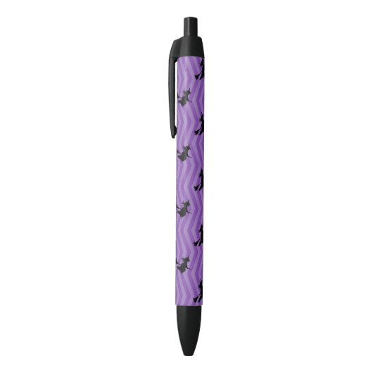 Halloween Witch Pattern Zwarte Inkt Pen (Top (Verticaal))