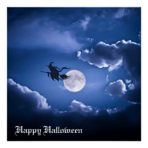 Halloween Witch Perfect Poster