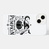 Halloween Witch Pet en Pompoen Ontwerp Magic Art Case-Mate iPhone Case (Achterkant (horizontaal))