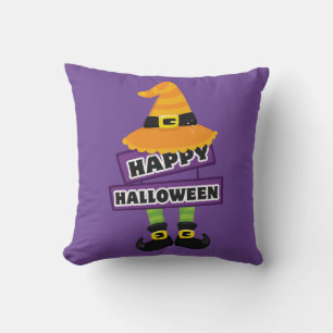 Halloween Witch Pet en schoenen Kussen