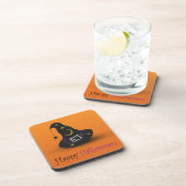 Halloween Witch Pet met spin Drankjes Onderzetter (Rechterzijde)