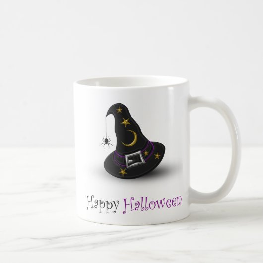 Halloween Witch Pet met spin - Mok (Rechts)