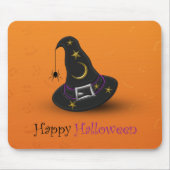 Halloween Witch Pet met spin Muismat (Voorkant)