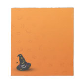 Halloween Witch Pet met spin Notitieblok (Voorkant)