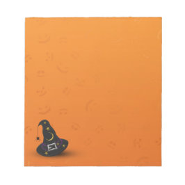 Halloween Witch Pet met spin Notitieblok