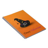 Halloween Witch Pet met spin Notitieboek (Rechterzijde)