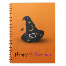 Halloween Witch Pet met spin Notitieboek