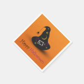 Halloween Witch Pet met spin Servetten (Hoek)