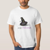 Halloween Witch Pet met spin - Shirt (Voorkant)