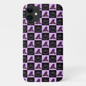 Halloween Witch Pet Pumpkin Face Spooky Pattern Case-Mate iPhone Case (Achterkant)