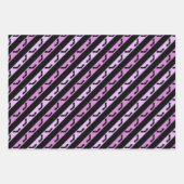 Halloween Witch Pet Pumpkin Face Spooky Pattern Inpakpapier Vel (Voorkant 3)