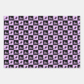 Halloween Witch Pet Pumpkin Face Spooky Pattern Inpakpapier Vel (Voorkant 2)