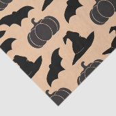 Halloween Witch Petten & Bats Tissuepapier (Detail)