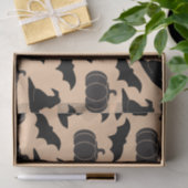 Halloween Witch Petten & Bats Tissuepapier (Geschenk)