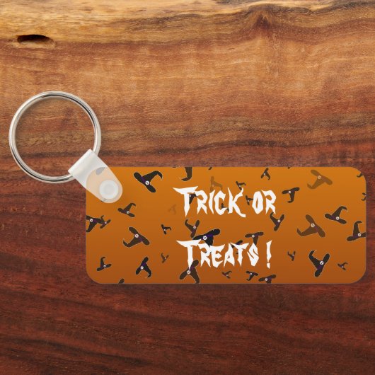 Halloween Witch Petten Sleutelhanger (Achterkant)