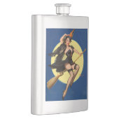 Halloween Witch Pin Up Girl Witch Flacon (Rechts)