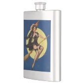 Halloween Witch Pin Up Girl Witch Flacon (Links)