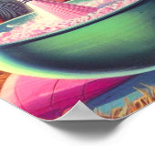 Halloween Witch Pin-up Poster (Hoek)