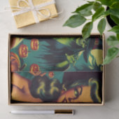  Halloween Witch Pin Up Tissuepapier (Geschenk)