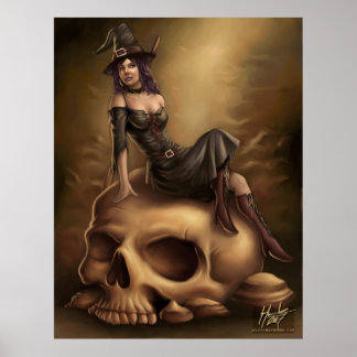 Halloween Witch Poster
