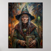 Halloween Witch Poster (Voorkant)