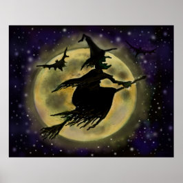 Halloween Witch Poster