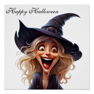 Halloween Witch Poster