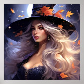 Halloween Witch Poster (Voorkant)