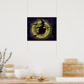 Halloween Witch Poster (Keuken)