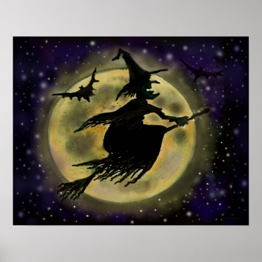 Halloween Witch Poster (Voorkant)