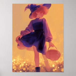 Halloween Witch Poster