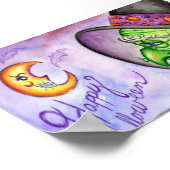 Halloween Witch Poster (Hoek)