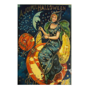  Halloween Witch Poster