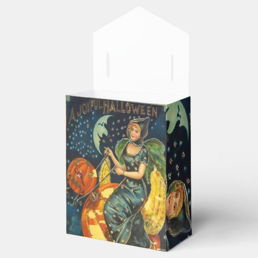  Halloween Witch Poster Bedankdoosjes (Geopend)