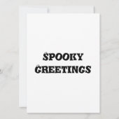  Halloween Witch Poster Kaart (Achterkant)