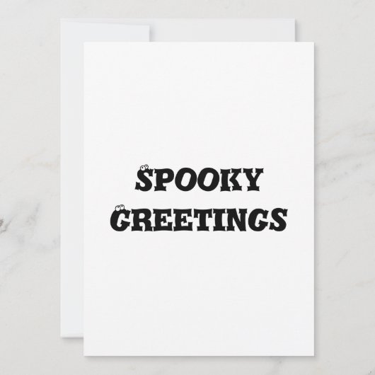  Halloween Witch Poster Kaart (Achterkant)