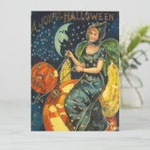  Halloween Witch Poster Kaart (Staand voorkant)