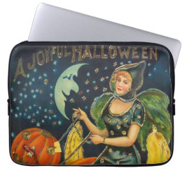  Halloween Witch Poster Laptop Sleeve