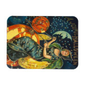  Halloween Witch Poster Magneet (Horizontaal)