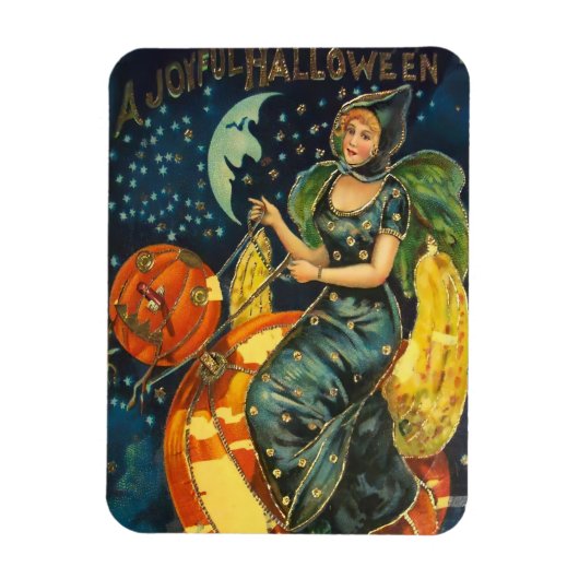  Halloween Witch Poster Magneet (Verticaal)