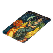  Halloween Witch Poster Magneet (Linkerzijde)